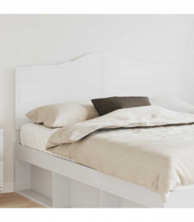 vidaXL Headboard White Engineered wood