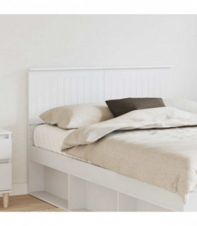 vidaXL Headboard White Engineered wood