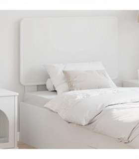 vidaXL Headboard White Engineered wood