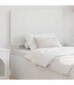 vidaXL Headboard White Engineered wood