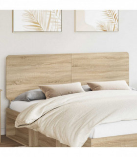 vidaXL Headboard Sonoma Oak Engineered wood