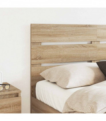 vidaXL Headboard Sonoma Oak Engineered Wood