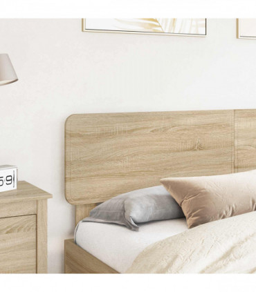 vidaXL Headboard Sonoma Oak Engineered wood
