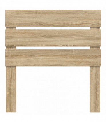 vidaXL Headboard Sonoma Oak Engineered Wood