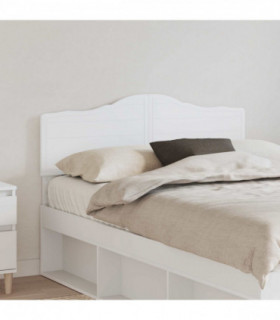 vidaXL Headboard White Engineered wood