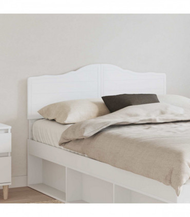 vidaXL Headboard White Engineered wood