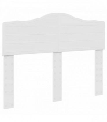 vidaXL Headboard White Engineered wood