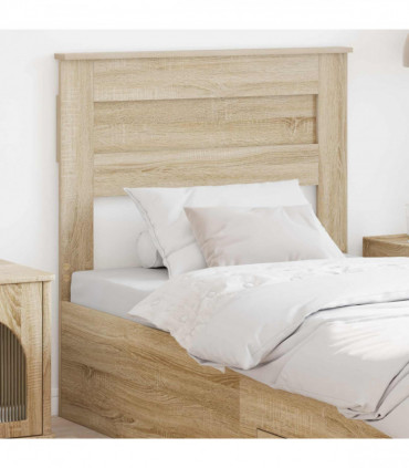 vidaXL Headboard Sonoma Oak Engineered wood