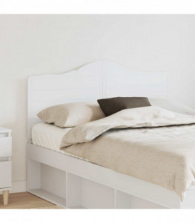 vidaXL Headboard White Engineered wood