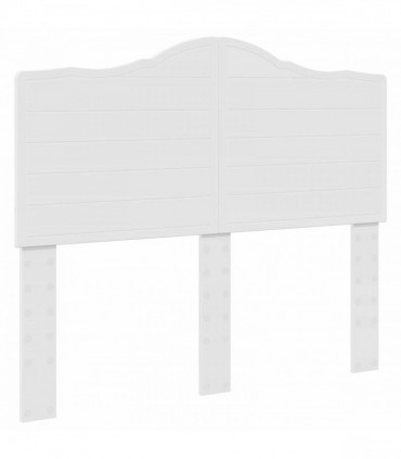 vidaXL Headboard White Engineered wood