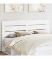 vidaXL Headboard White Engineered Wood