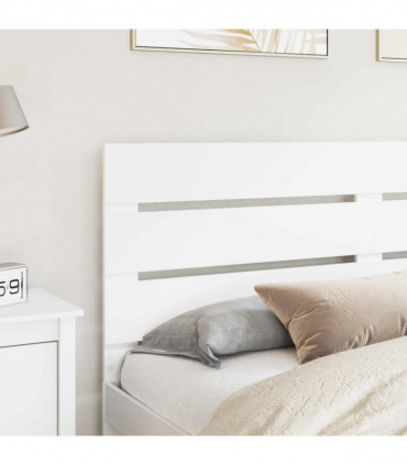 vidaXL Headboard White Engineered Wood