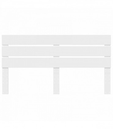 vidaXL Headboard White Engineered Wood