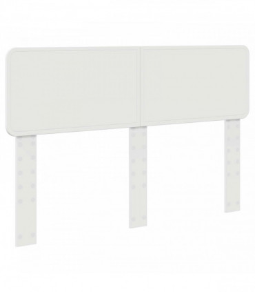 vidaXL Headboard White Engineered wood