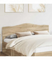 vidaXL Headboard Sonoma Oak Engineered wood