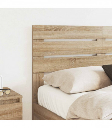 vidaXL Headboard Sonoma Oak Engineered wood
