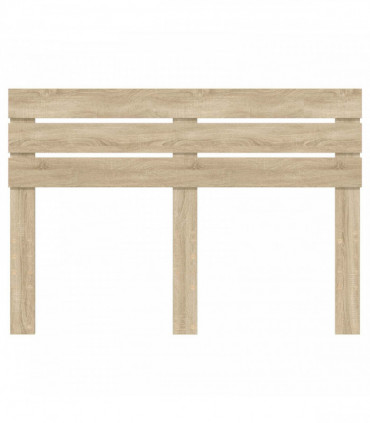 vidaXL Headboard Sonoma Oak Engineered wood
