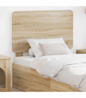 vidaXL Headboard Sonoma Oak Engineered wood