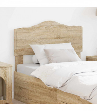 vidaXL Headboard Sonoma Oak Engineered wood