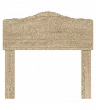 vidaXL Headboard Sonoma Oak Engineered wood