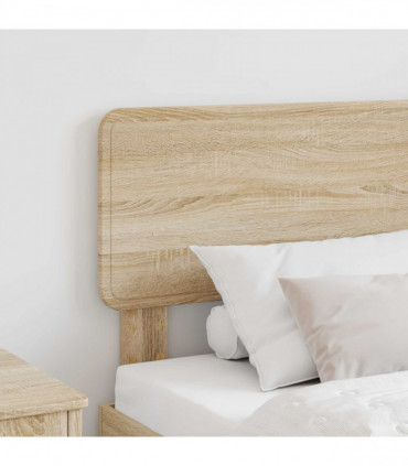 vidaXL Headboard Sonoma Oak Engineered wood