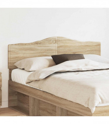 vidaXL Headboard Sonoma Oak Engineered wood