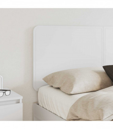 vidaXL Headboard White Engineered wood