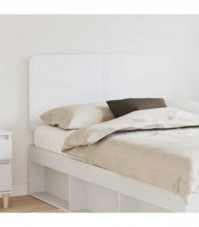 vidaXL Headboard White Engineered wood