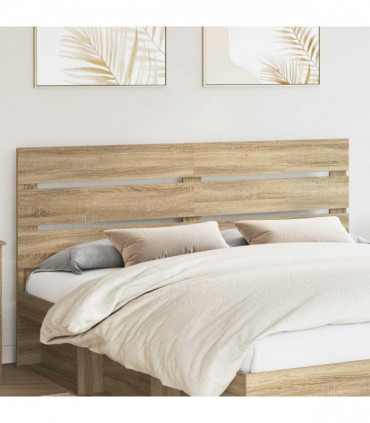 vidaXL Headboard Sonoma Oak Engineered Wood
