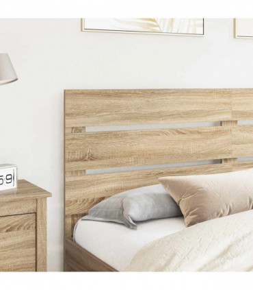 vidaXL Headboard Sonoma Oak Engineered Wood