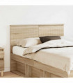vidaXL Headboard Sonoma Oak Engineered wood