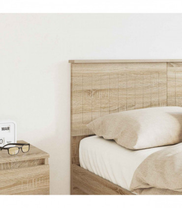 vidaXL Headboard Sonoma Oak Engineered wood