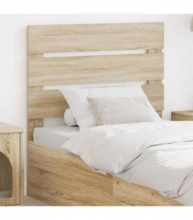 vidaXL Headboard Sonoma Oak Engineered Wood