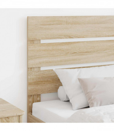 vidaXL Headboard Sonoma Oak Engineered Wood