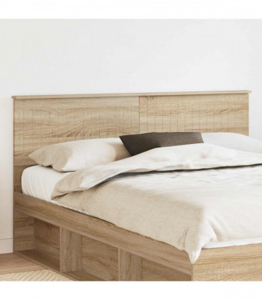 vidaXL Headboard Sonoma Oak Engineered wood