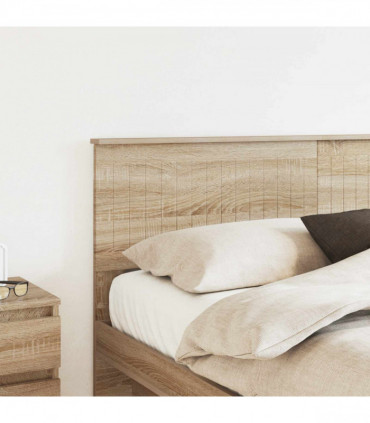 vidaXL Headboard Sonoma Oak Engineered wood