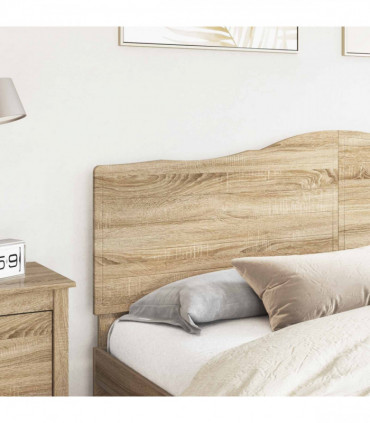vidaXL Headboard Sonoma Oak Engineered wood