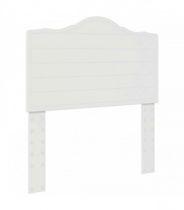 vidaXL Headboard White Engineered wood