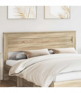 vidaXL Headboard Sonoma Oak Engineered wood
