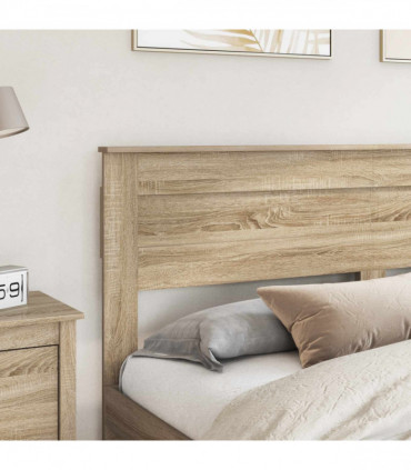 vidaXL Headboard Sonoma Oak Engineered wood