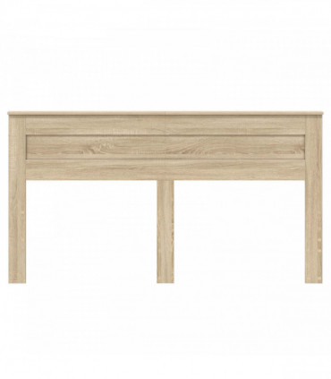 vidaXL Headboard Sonoma Oak Engineered wood