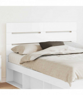 vidaXL Headboard White Engineered Wood