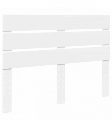 vidaXL Headboard White Engineered Wood