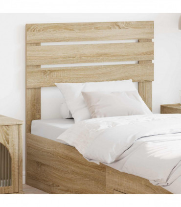 vidaXL Headboard Sonoma Oak Engineered wood