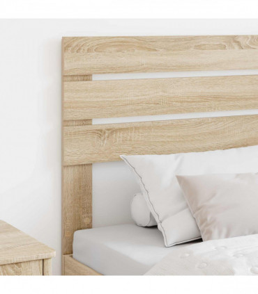 vidaXL Headboard Sonoma Oak Engineered wood