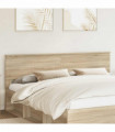 vidaXL Headboard Sonoma Oak Engineered wood
