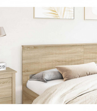 vidaXL Headboard Sonoma Oak Engineered wood