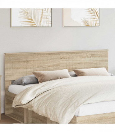 vidaXL Headboard Sonoma Oak Engineered wood