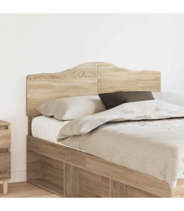 vidaXL Headboard Sonoma Oak Engineered wood