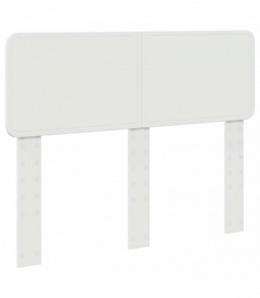 vidaXL Headboard White Engineered wood